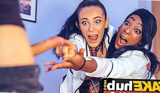 Lucy Love дала двум друзьям, порно видео
